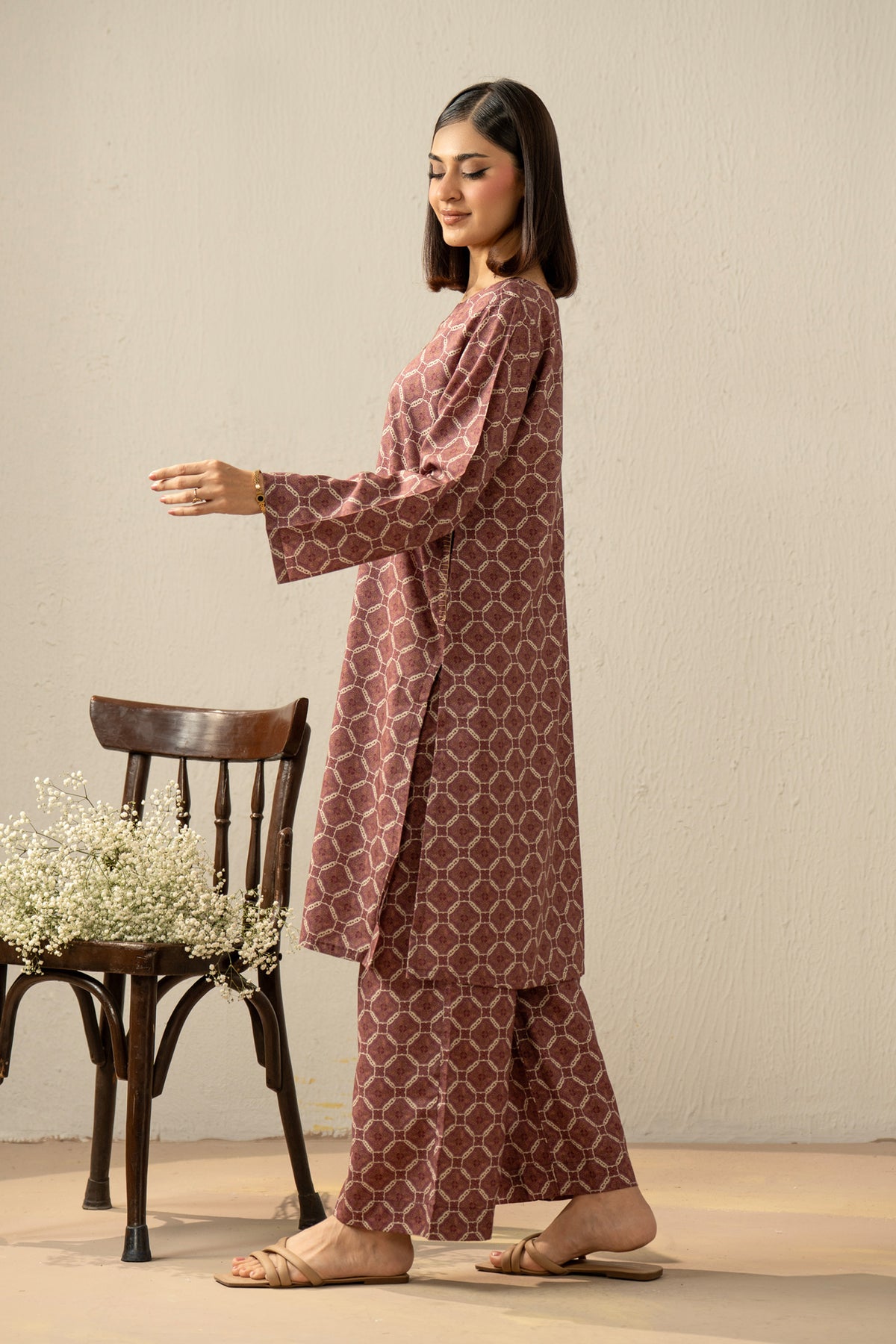 STITCHED 2 PIECE SUIT