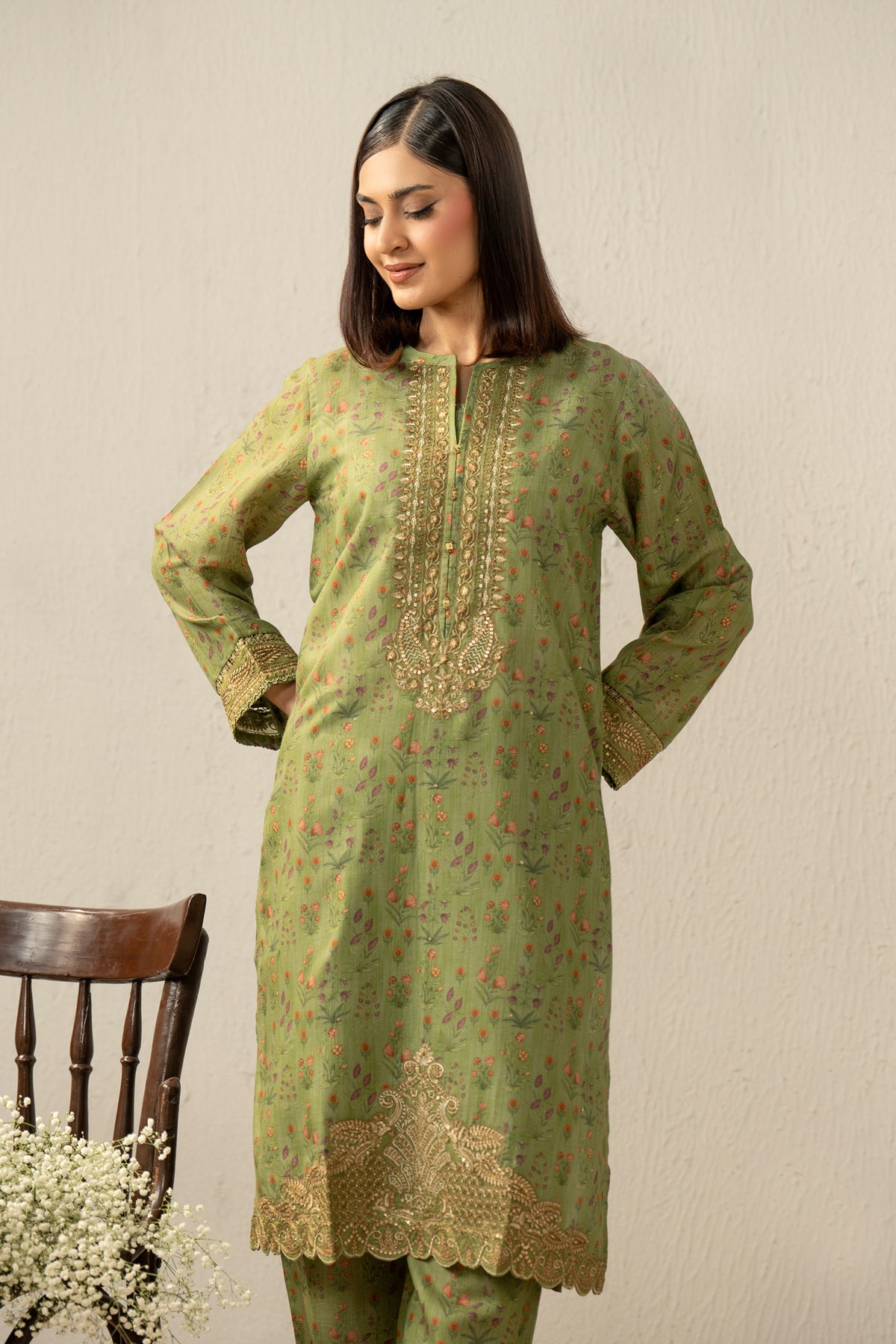 STITCHED 2 PIECE SUIT