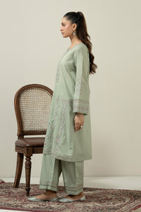 EMBROIDERED CAMBRIC STITCHED SHIRT BOTTOM SUIT