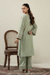EMBROIDERED CAMBRIC STITCHED SHIRT BOTTOM SUIT