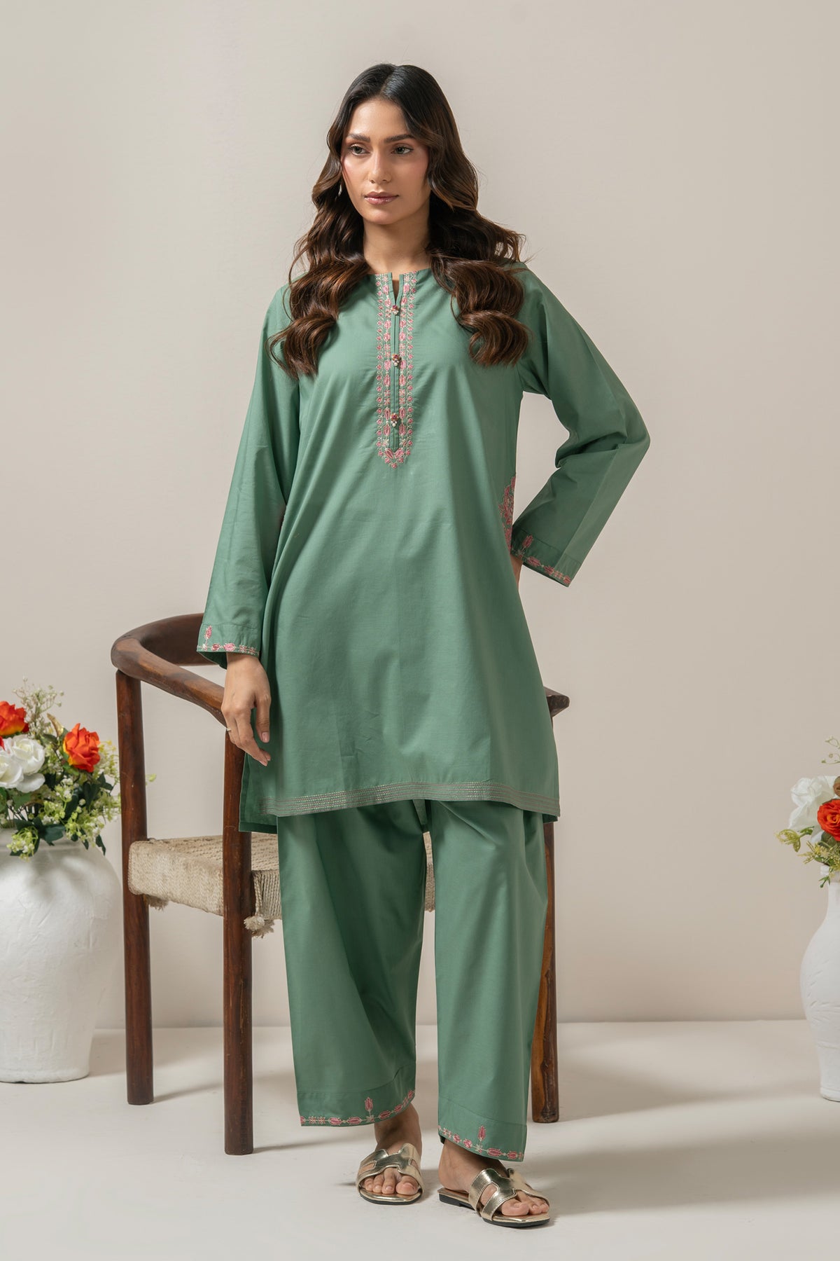 STITCHED SHIRT BOTTOM SUIT