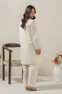 EMBROIDERED CAMBRIC STITCHED SHIRT BOTTOM SUIT