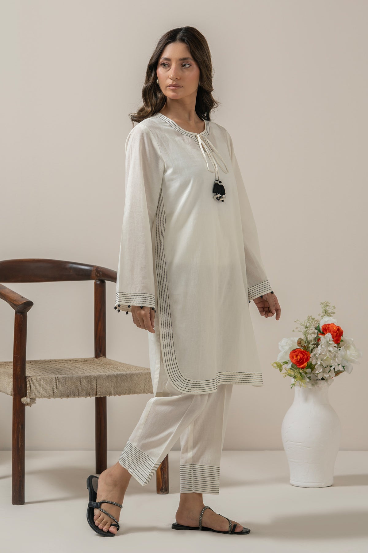 STITCHED SHIRT BOTTOM SUIT