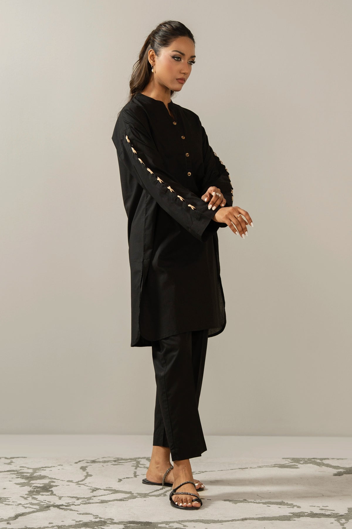 STITCHED SHIRT BOTTOM SUIT