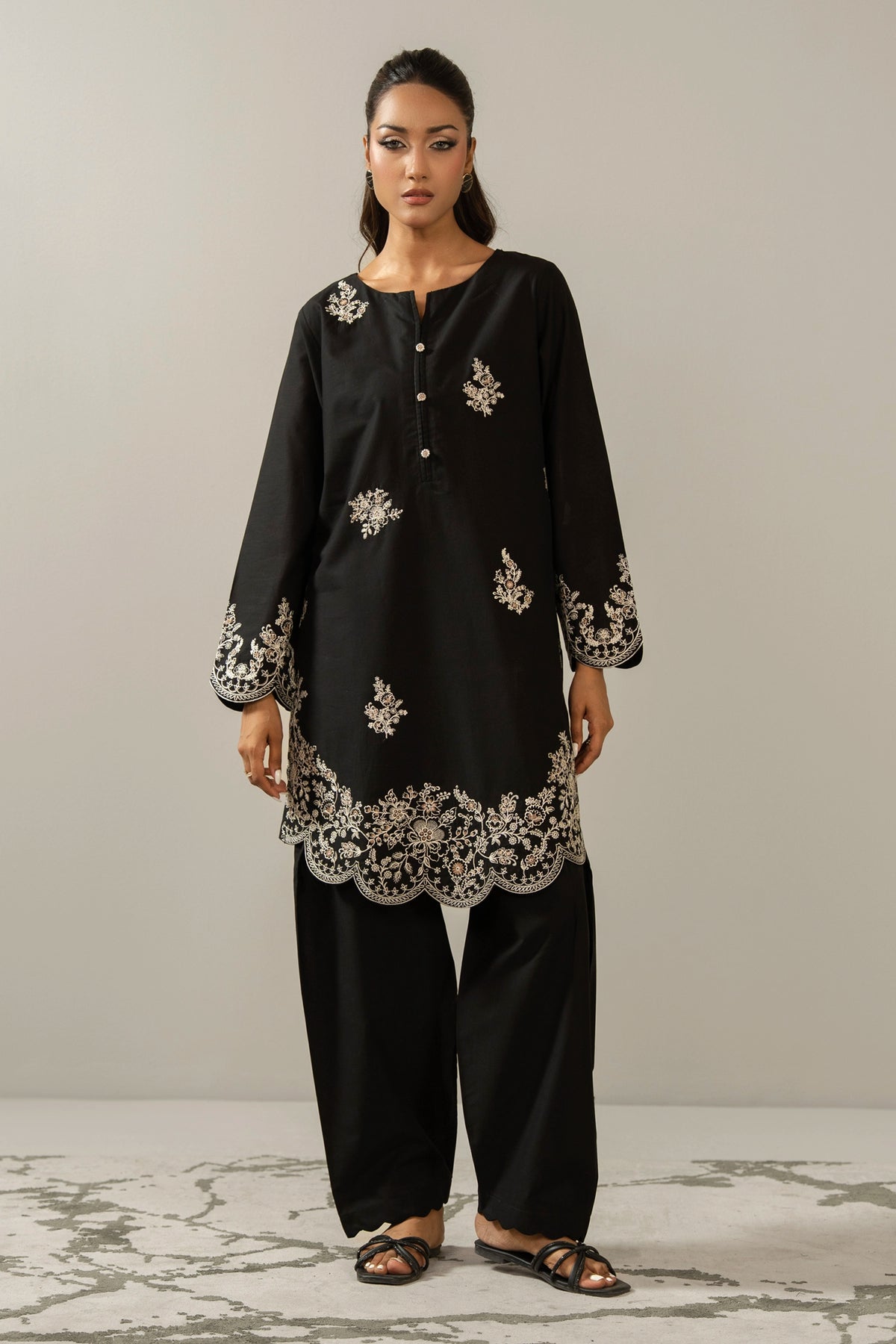 STITCHED SHIRT BOTTOM SUIT