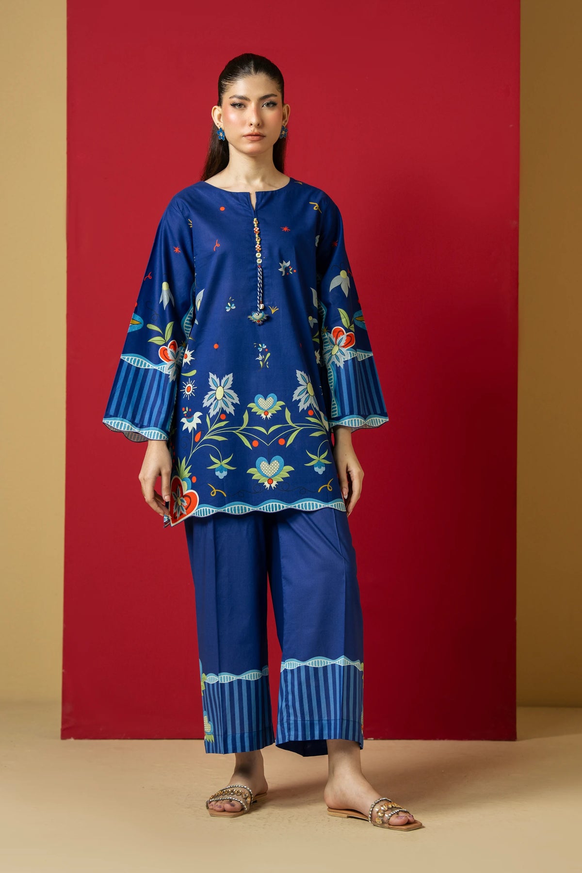Stitched 2-Piece Suit