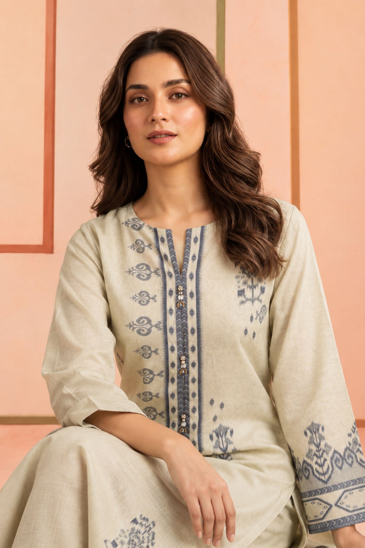 Stitched 2-Piece Suit