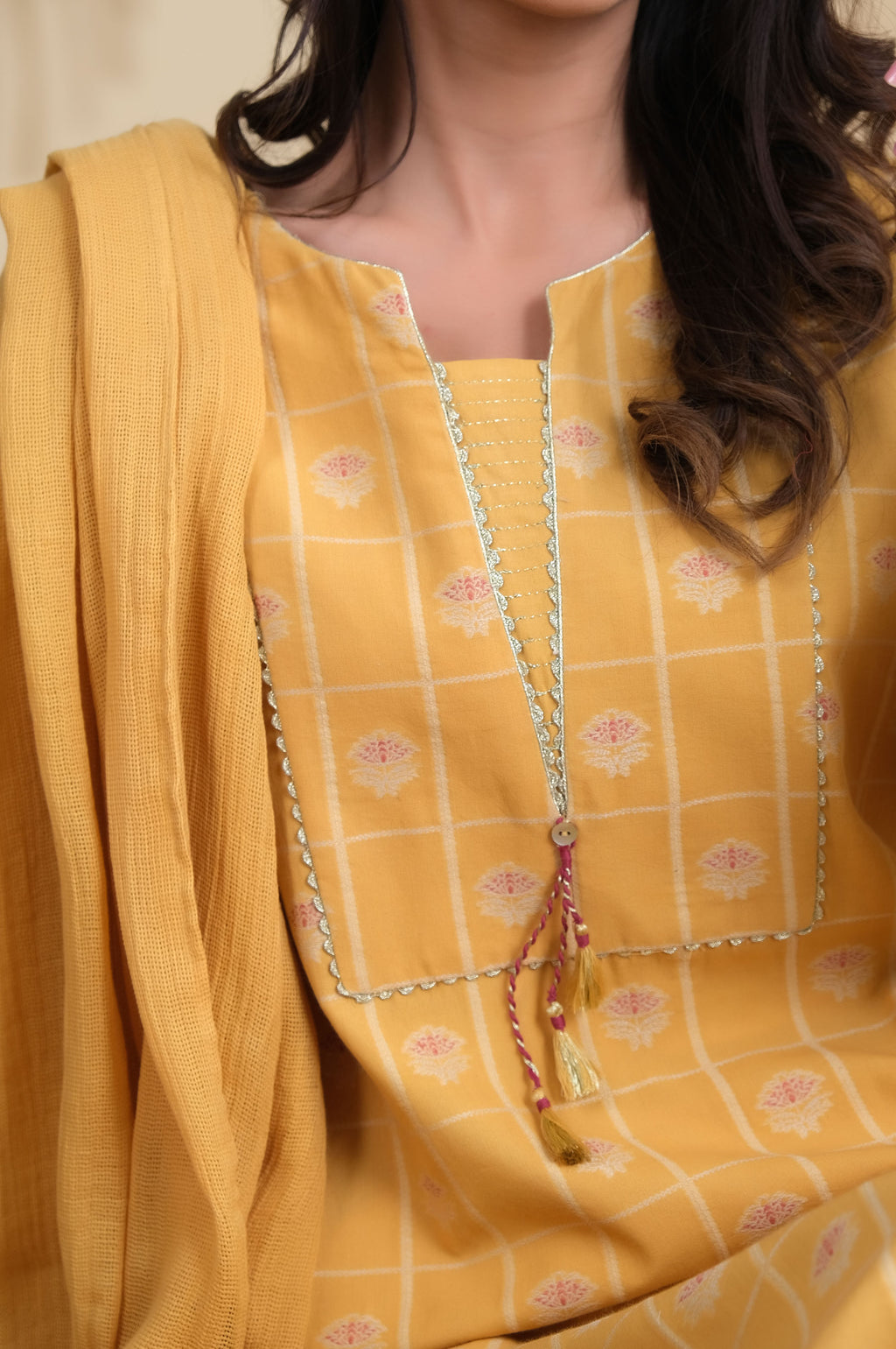 Stitched 3 Piece Embroidered Jacquard Suit