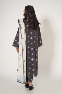 Unstitched 3 Piece Printed Cambric Suit