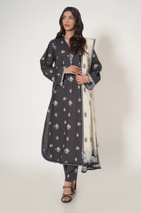 Unstitched 3 Piece Printed Cambric Suit