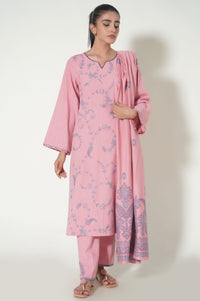 Stitched 3 Piece Textured Slub Suit