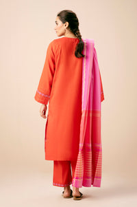 Stitched 3 Piece Textured Slub Suit
