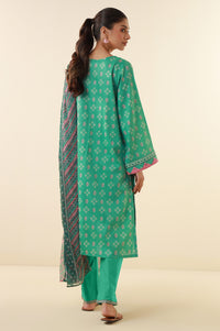 Stitched 3 Piece Printed Lawn Suit