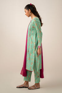 Stitched 3 Piece Printed Lawn Suit