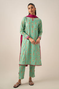 Stitched 3 Piece Printed Lawn Suit