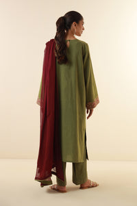 Stitched 3 Piece Embroidered Lawn Suit