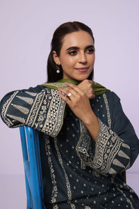 Stitched 3 Piece Paste Printed Dobby Mysuri Suit