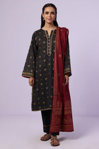 Stitched 3 Piece Paste Printed Dobby Mysuri Suit