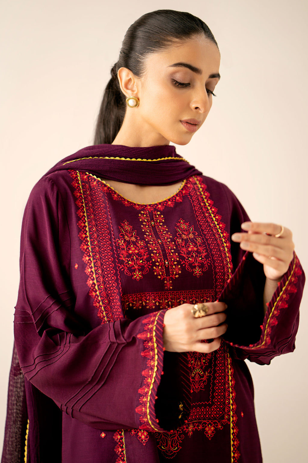 EMBROIDERED SUIT
