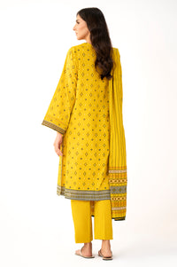 Stitched 3 Piece Printed Lawn Suit