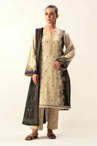 Stitched 3 Piece Printed Lawn Suit