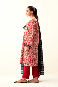 Stitched 3 Piece Printed Lawn Suit