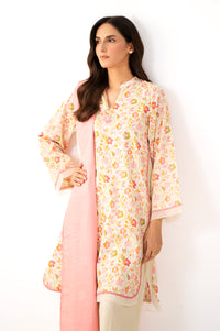 Unstitched 3 Piece Printed Lawn Suit