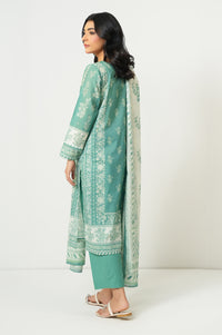 Stitched 3 Piece Printed Lawn Suit