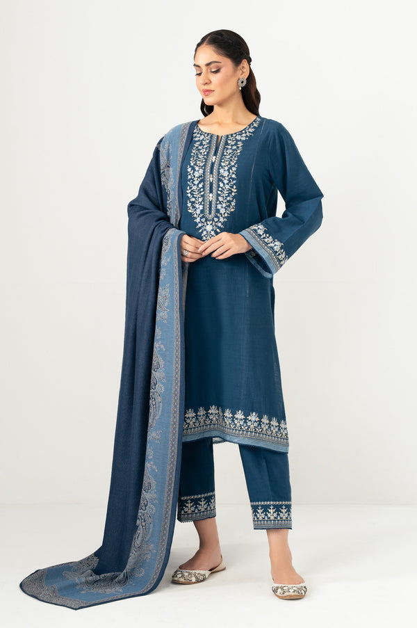 STITCHED EMBROIDERED SUIT