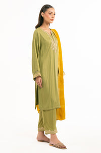 STITCHED EMBROIDERED SUIT