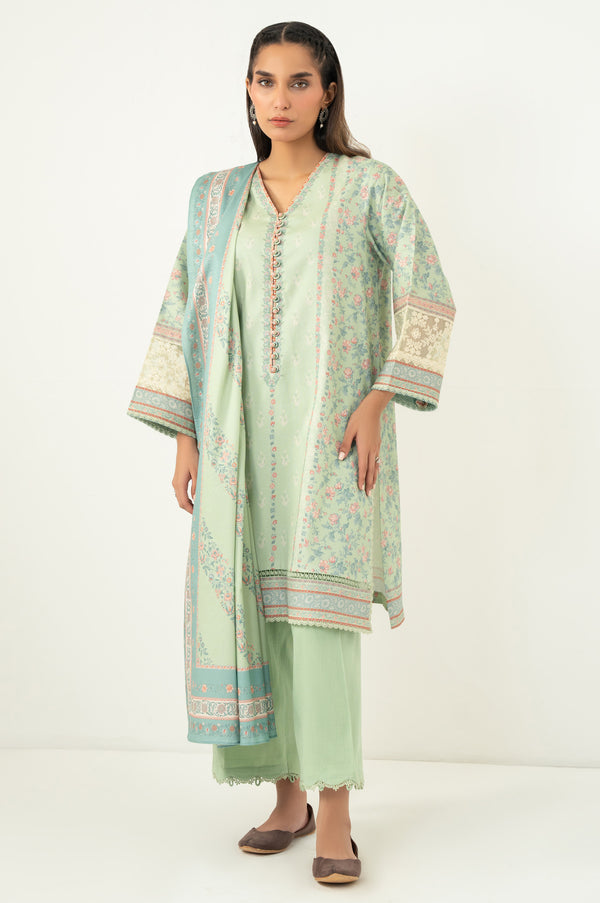 STITCHED EMBROIDERED SUIT