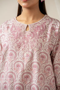 STITCHED EMBROIDERED SUIT