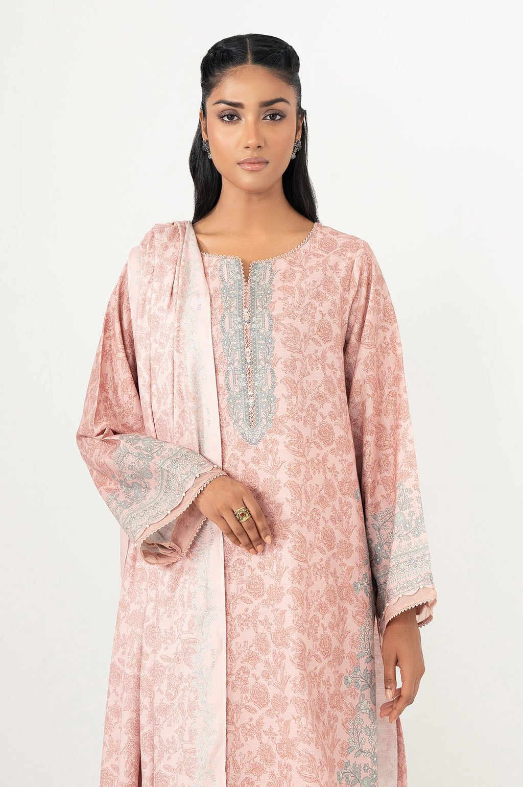 STITCHED PRINTED SUIT