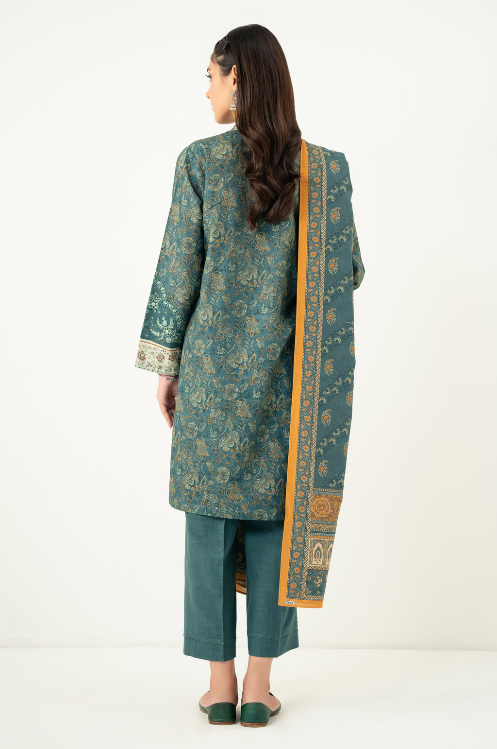 STITCHED PRINTED SUIT