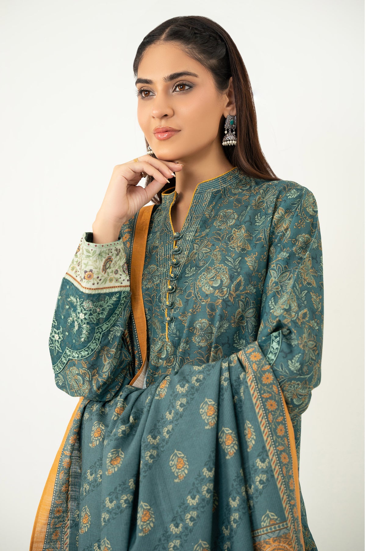COTTEL STITCHED 3 PIECE SUIT