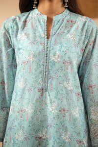 STITCHED EMBROIDERED CHIKANKARI LAWN SUIT