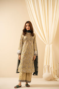 STITCHED DIGITAL PRINTED LAWN SUIT