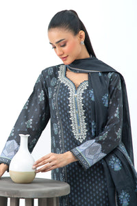 STITCHED EMBROIDERED LAWN SUIT