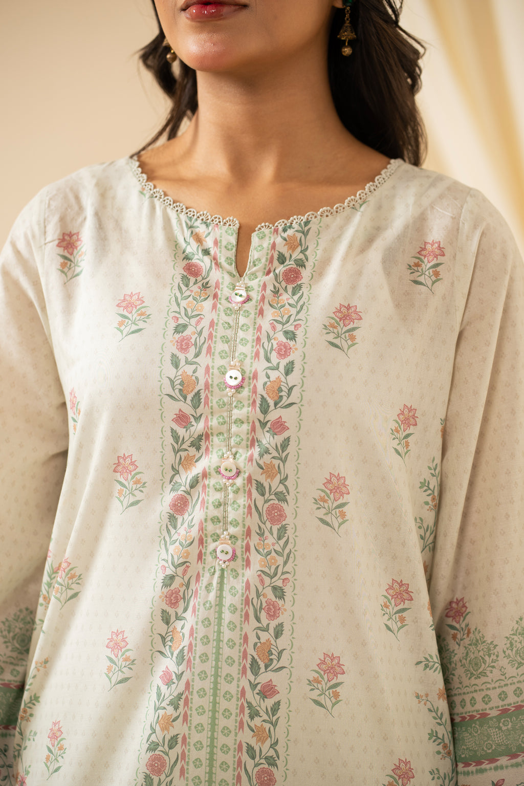 EMBROIDERED LAWN STITCHED 3 PIECE SUIT