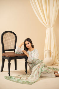 EMBROIDERED LAWN STITCHED 3 PIECE SUIT