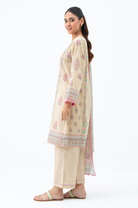 EMBROIDERED LAWN STITCHED 3 PIECE SUIT