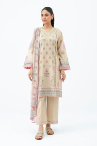 EMBROIDERED LAWN STITCHED 3 PIECE SUIT