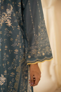 STITCHED EMBROIDERED CHIKANKARI LAWN SUIT