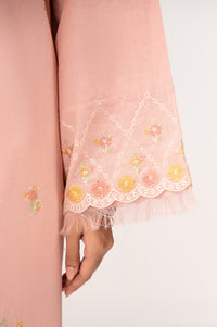 EMBROIDERED CAMBRIC STITCHED SHIRT