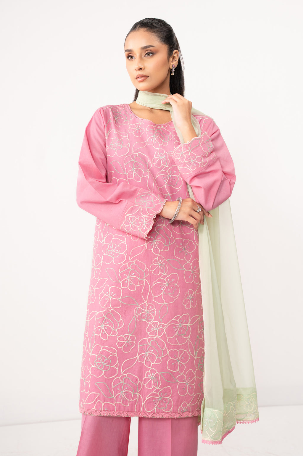 EMBROIDERED SUIT