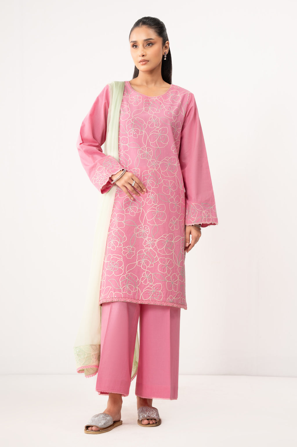 EMBROIDERED SUIT
