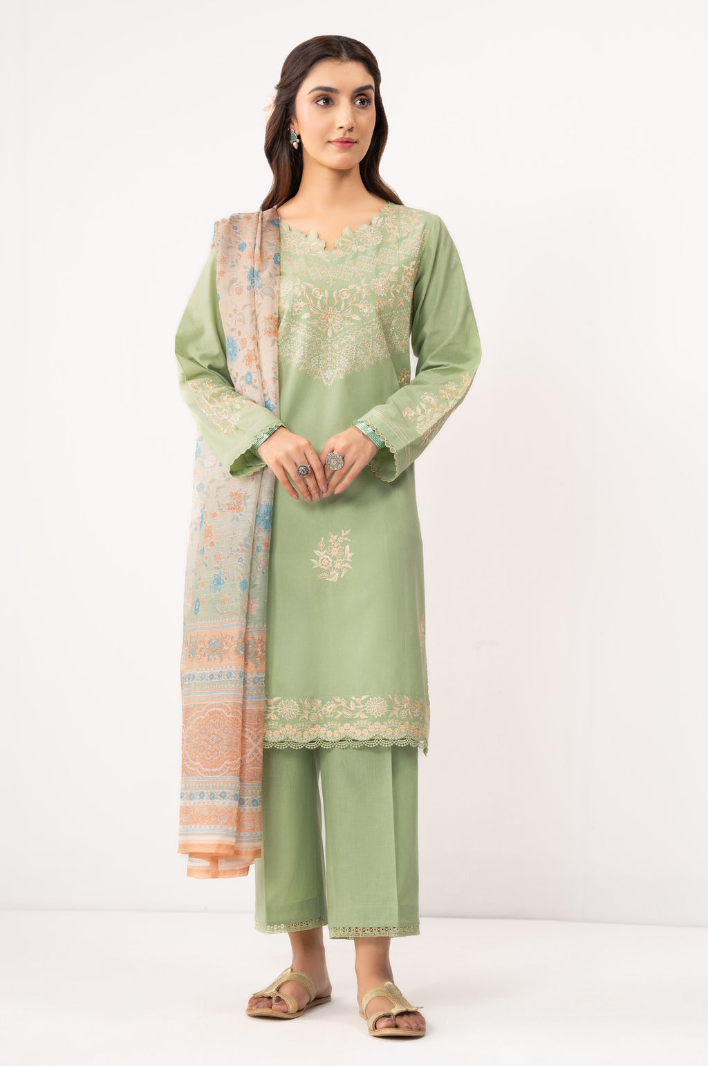 EMBROIDERED SUIT