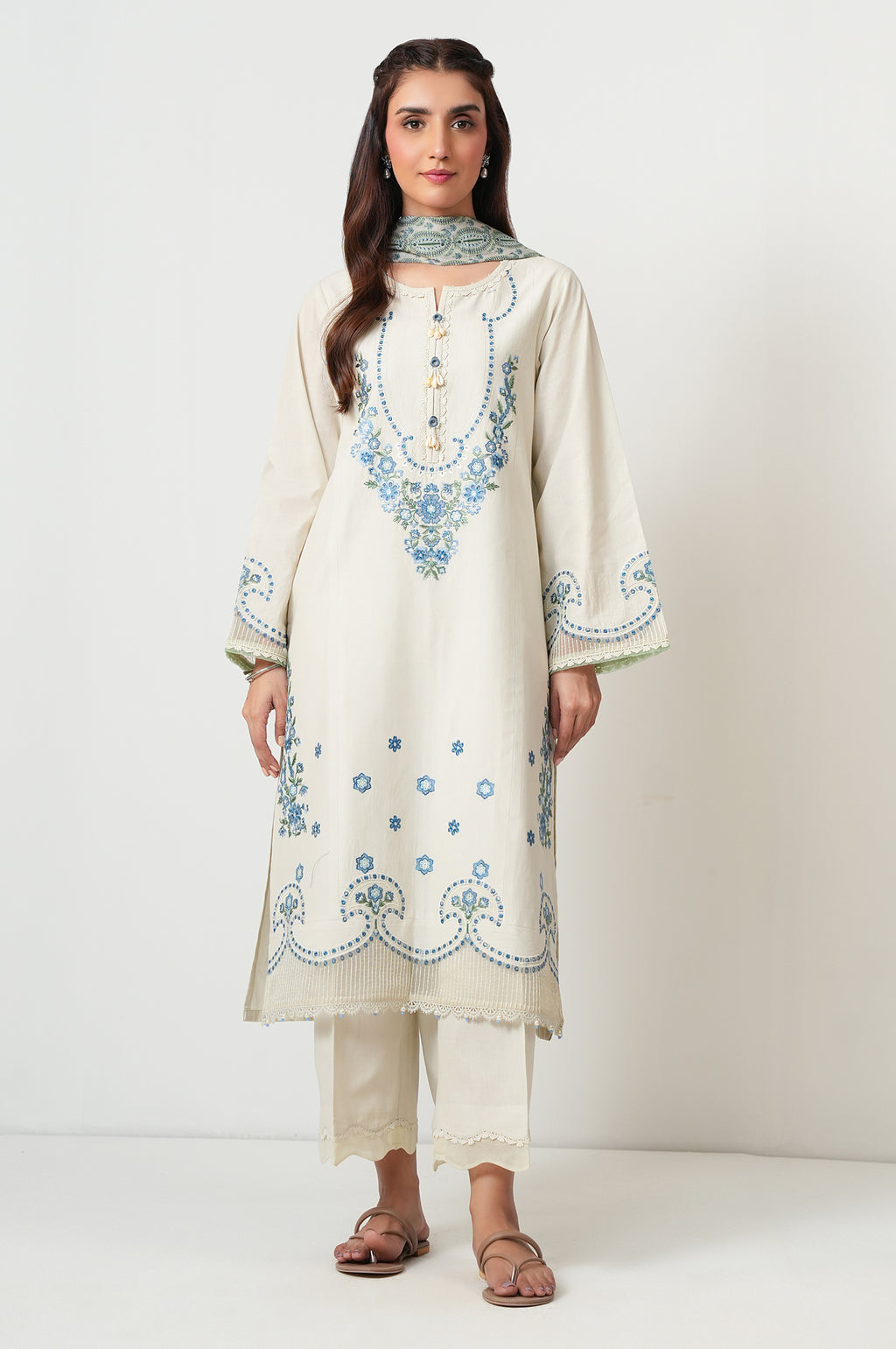 EMBROIDERED SUIT