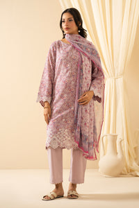 STITCHED 3 PIECE CHIKANKARI SUIT