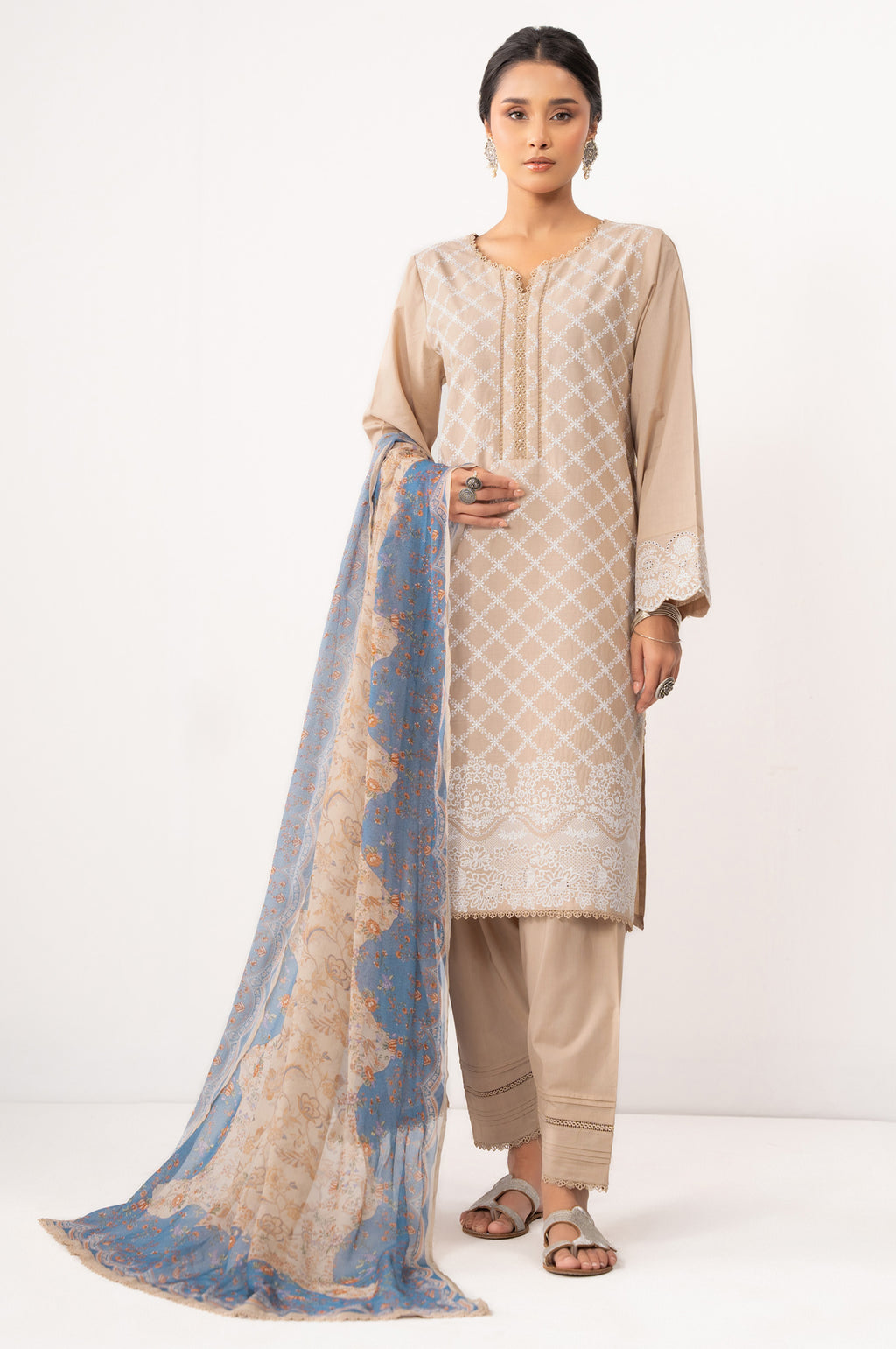 CHIKANKARI SUIT